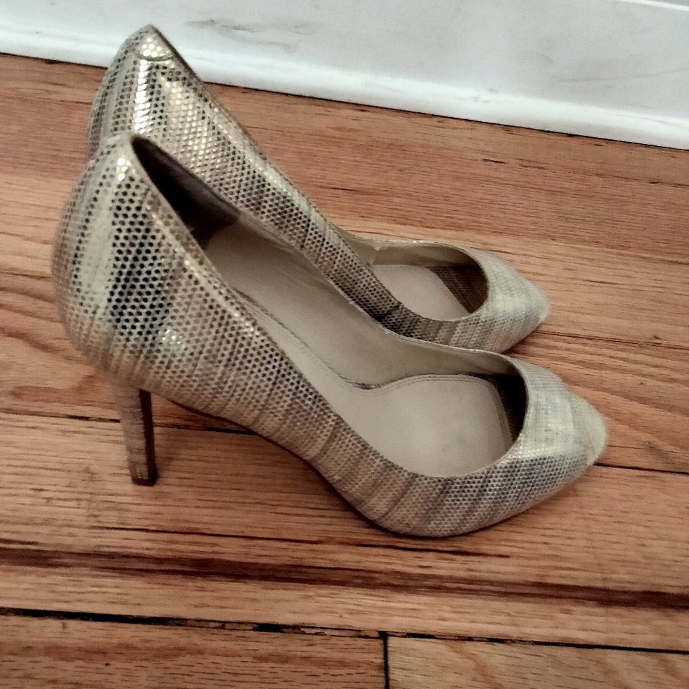 Enzo Angiolini open toe heels - Picture 7 of 13